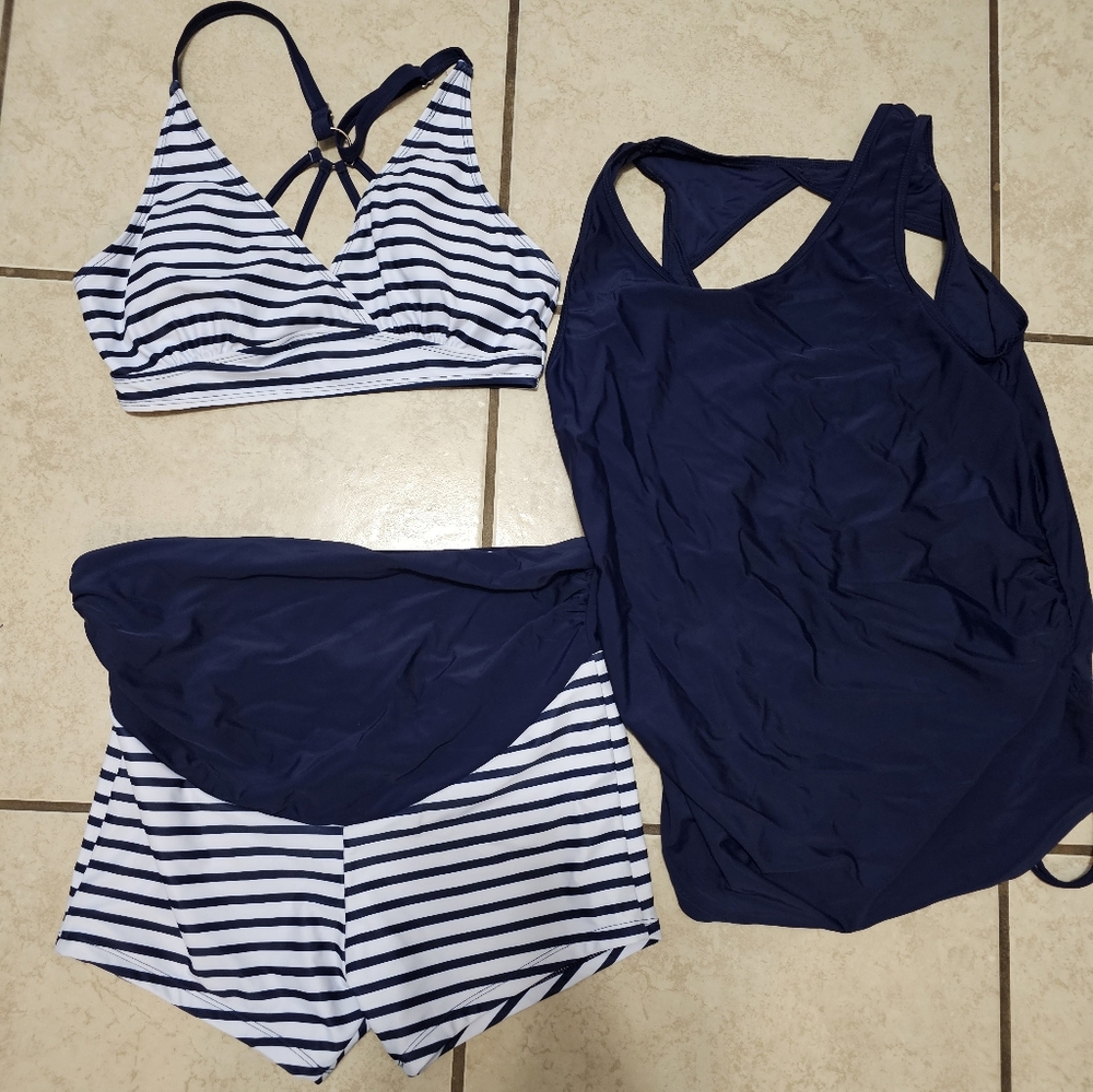 3 Piece Maternity Swim Set